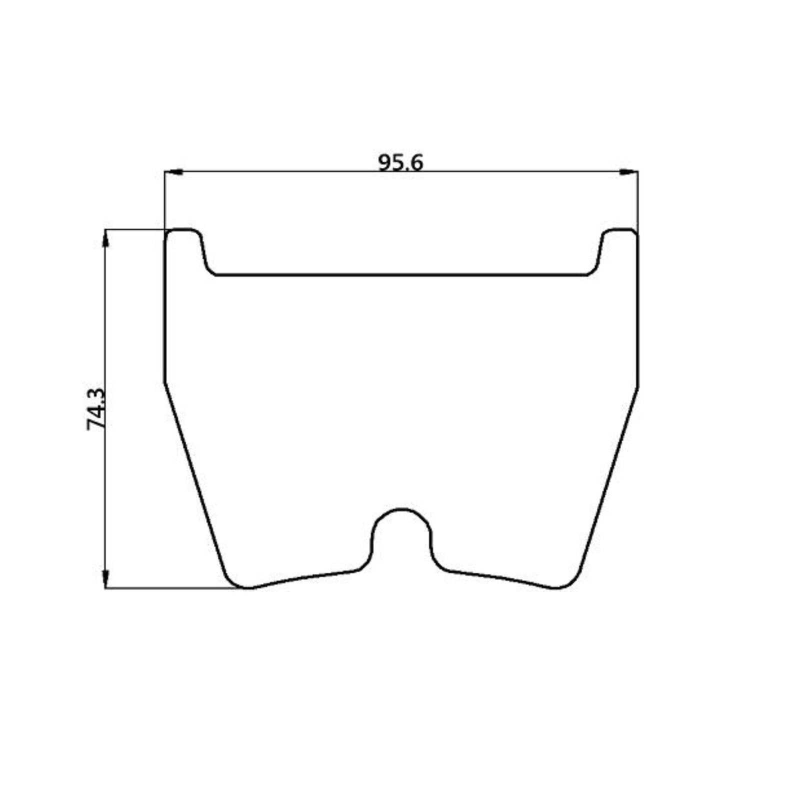 CIRCO M119 Race Brake Pads Audi RS3/RS4/R8 / Gallardo (8 pot