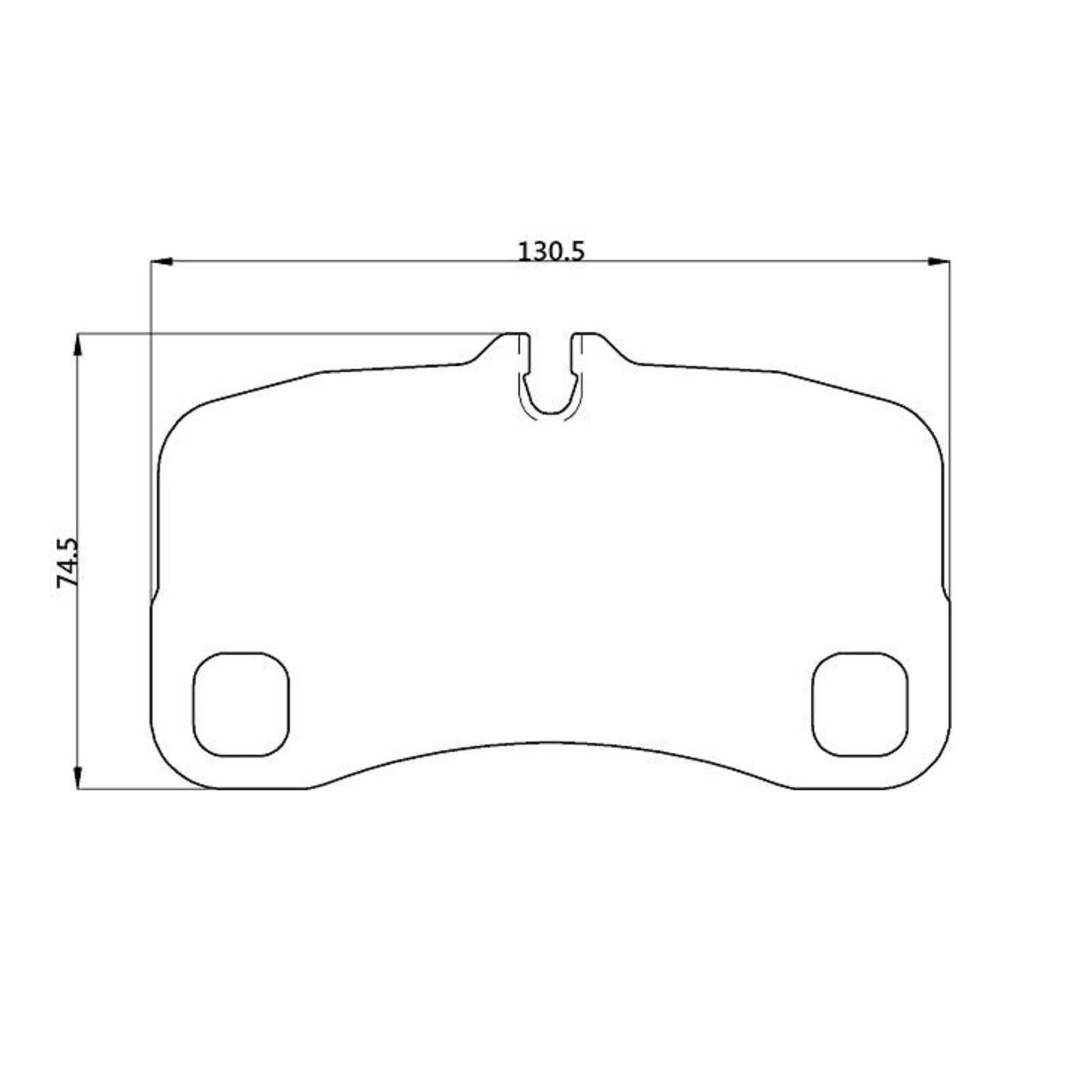 CIRCO M207 Race Brake Pads Porsche GT3 Cup (997)