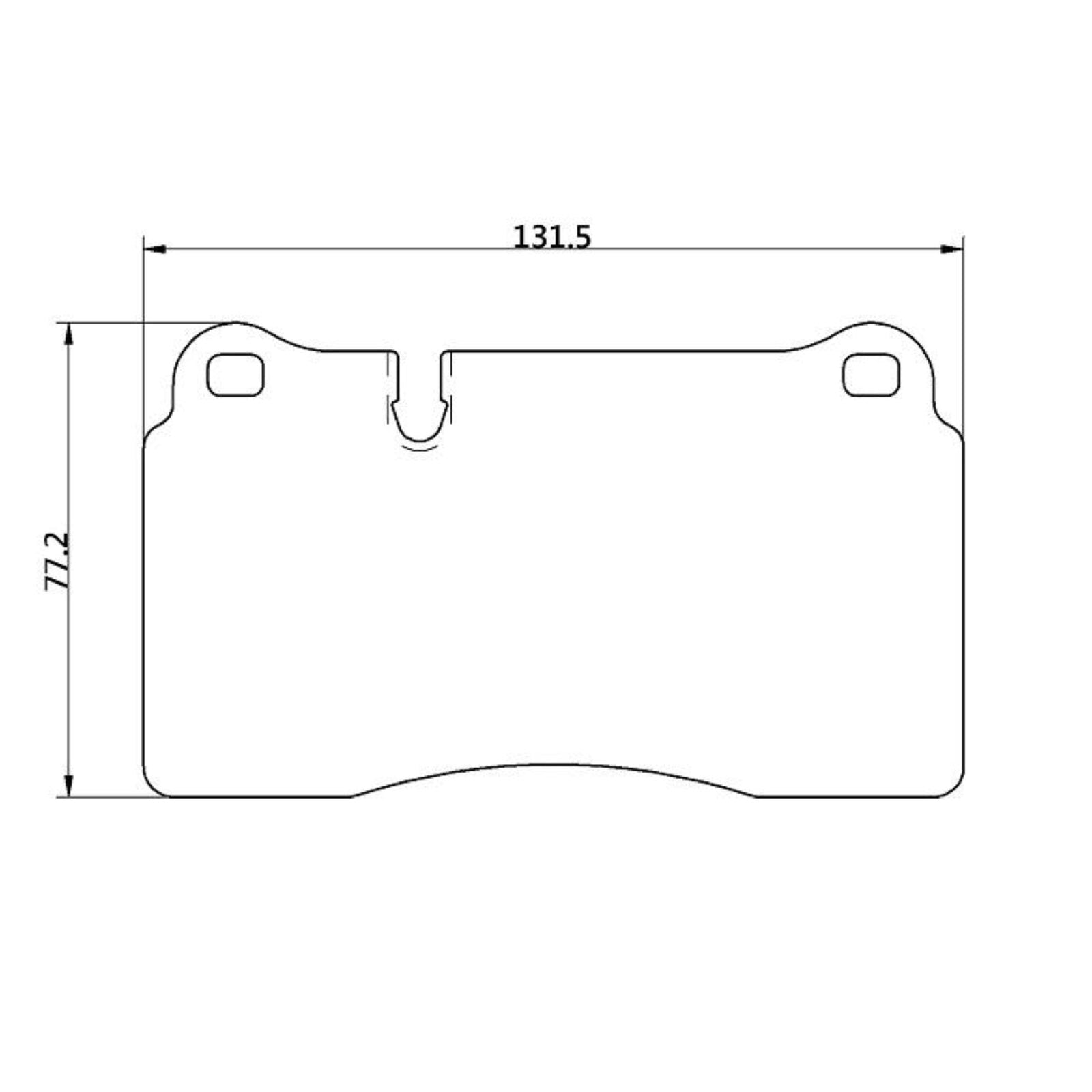 CIRCO M119 Race Brake Pads Audi TTRS Brembo