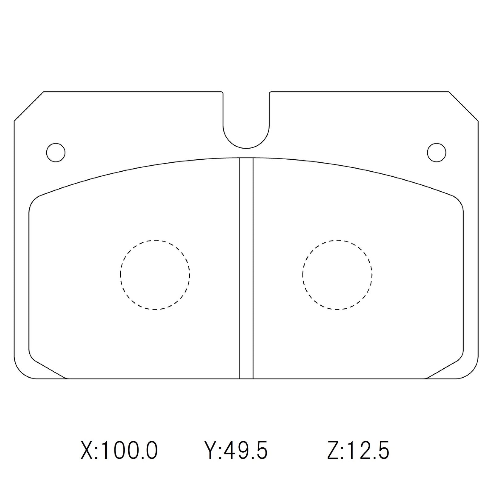 CIRCO M119 Race Brake Pads Wilwood Dynalite (with Bolt)