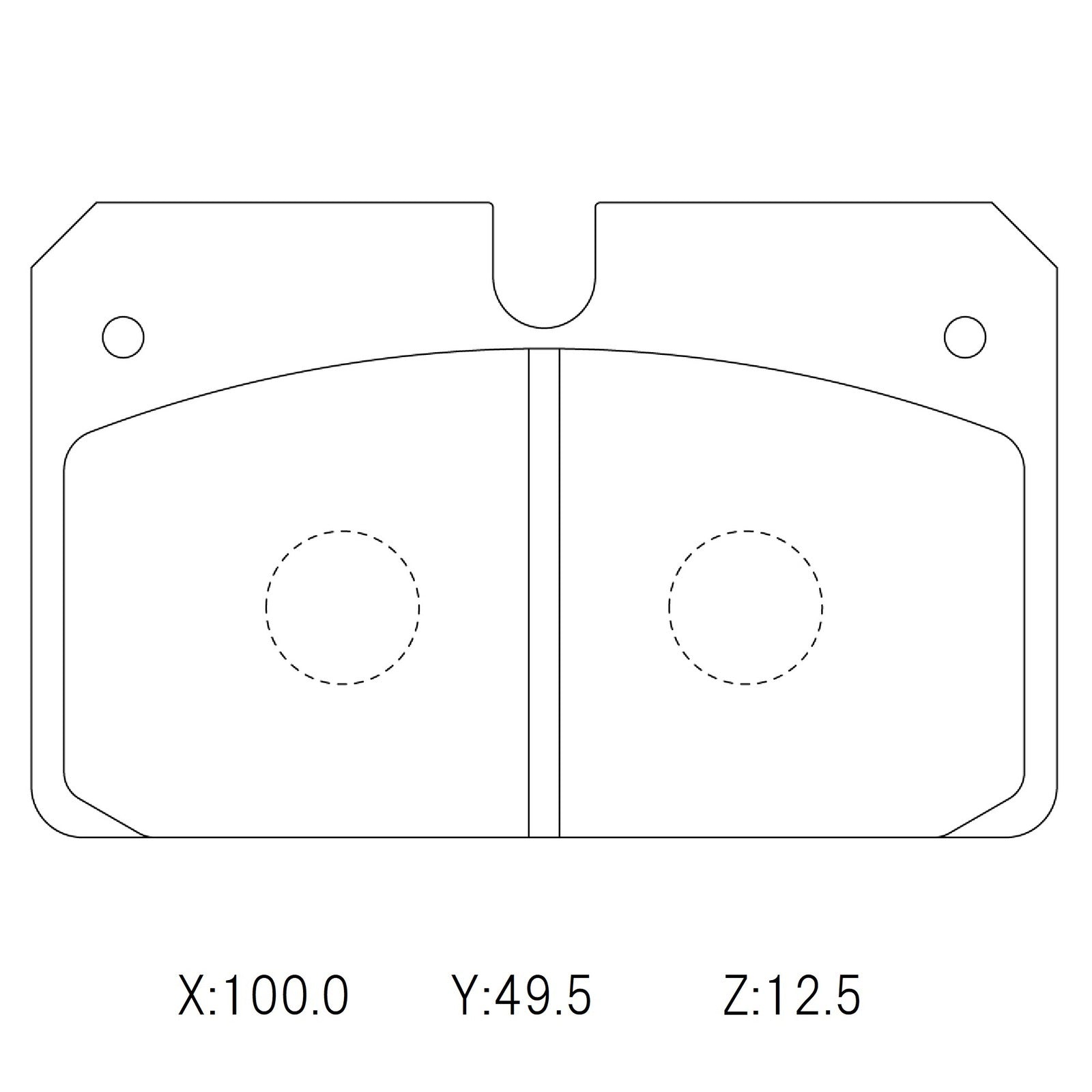 CIRCO S83 Race Brake Pads Wilwood Dynalite (with Bolt)