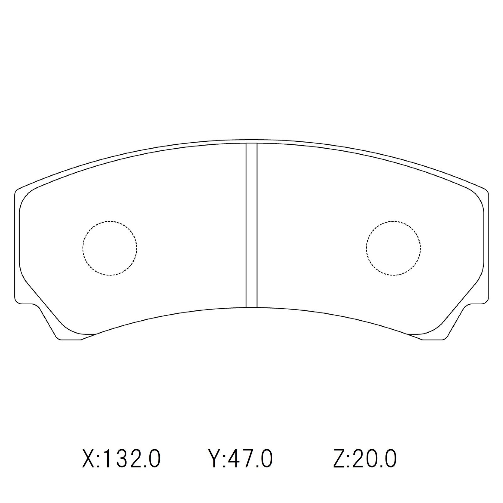 CIRCO M119 Race Brake Pads AP 4pot RD46