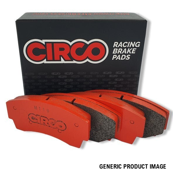 CIRCO M119 Race Brake Pads Wilwood Forged Dynalite 7112 plate