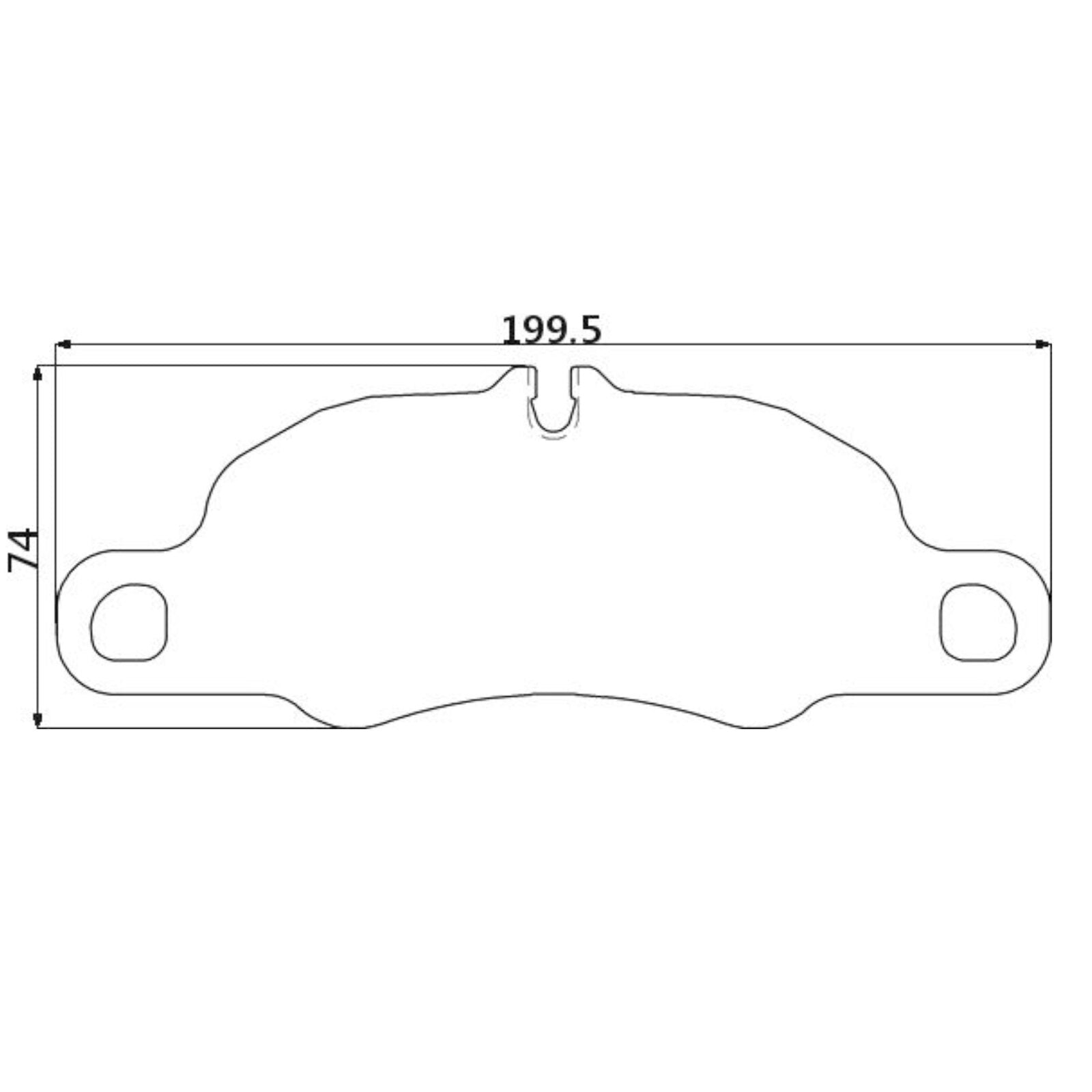 CIRCO M207 Race Brake Pads Porsche Carrera / Cayman S / Boxster S, GTS