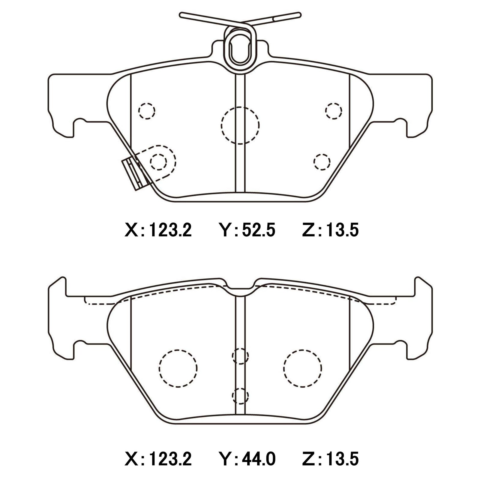 CIRCO M119 Race Brake Pads Subaru Liberty BN9