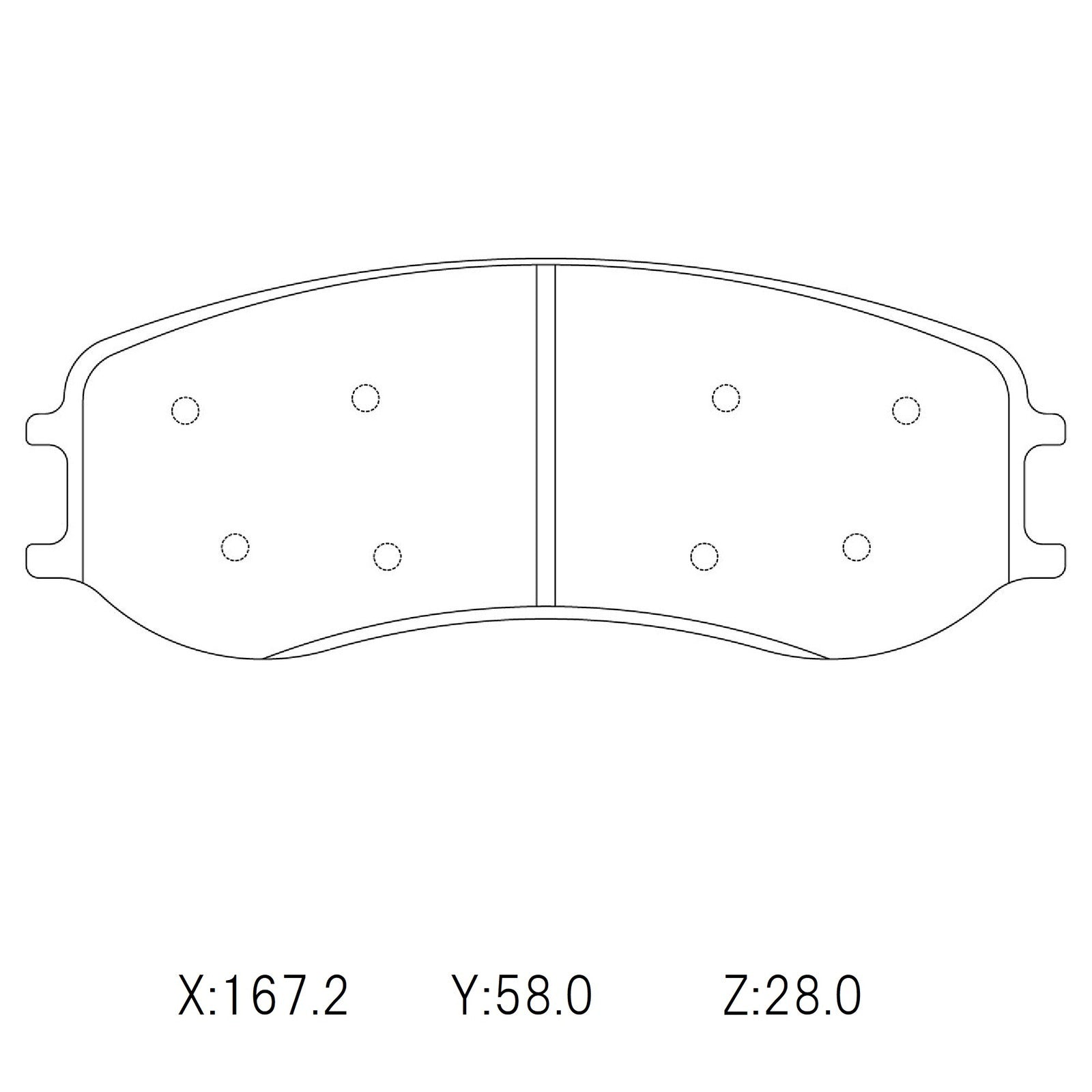 CIRCO M207 Race Brake Pads Porsche 991 GT3 Cup (PFC 4928)