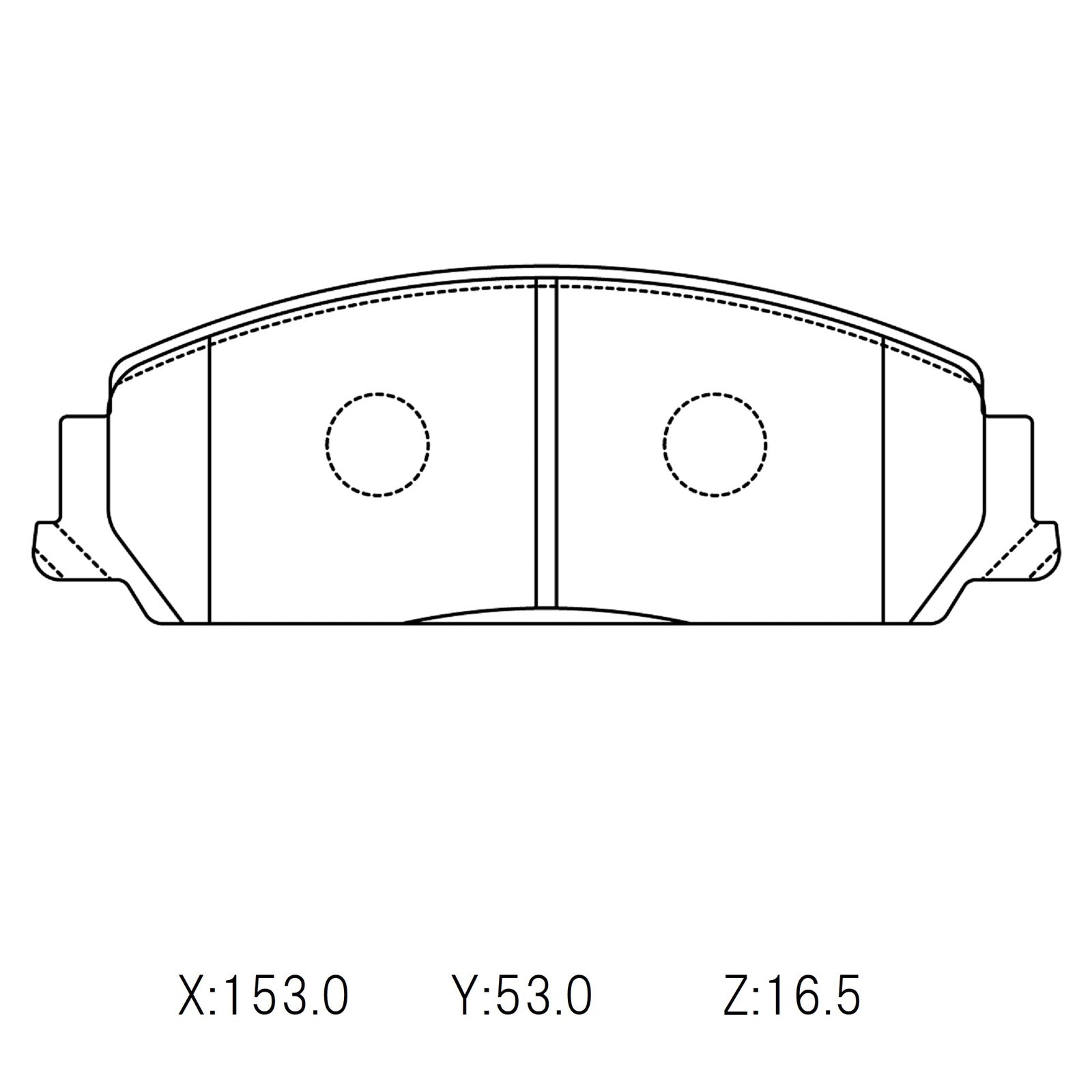CIRCO M207 Race Brake Pads Holden VE Commodore