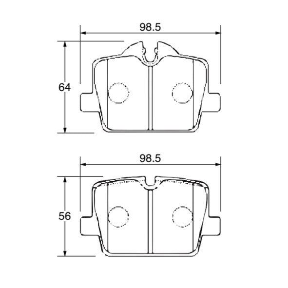CIRCO M119 Race Brake Pads Toyota Supra 2018 A90 GT