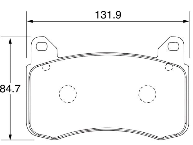 CIRCO S88 Performance Trackday Brake Pads TESLA Model 3 (Performance)