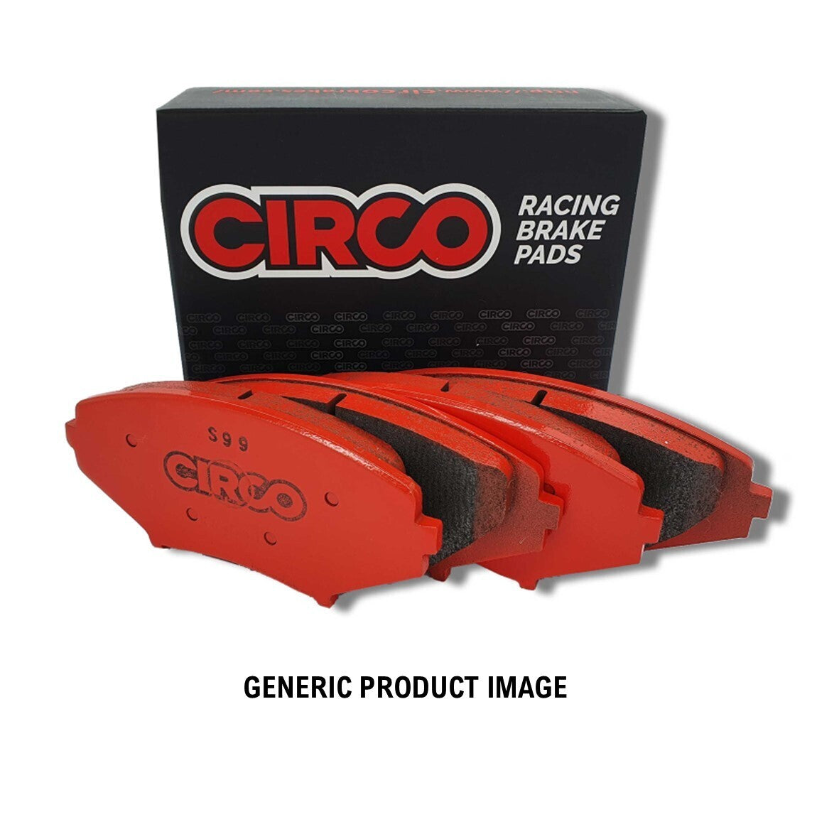 CIRCO S99 Performance Trackday Brake Pads Mitsubishi Lancer Evo 1