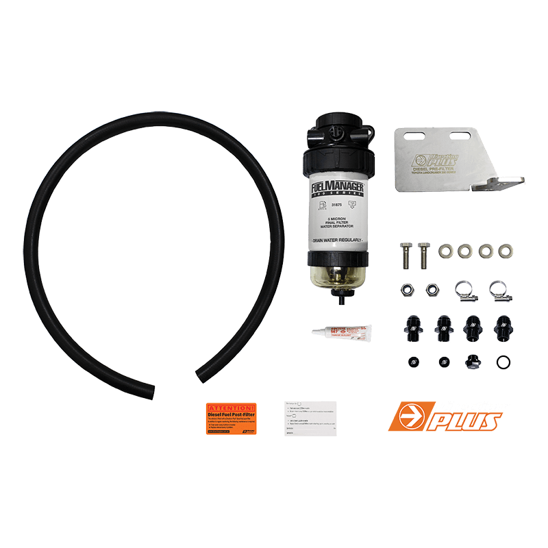 Direction-Plus Fuel Manager Post-Filter Kit LandCruiser 70 / 200 Series PF615DPK