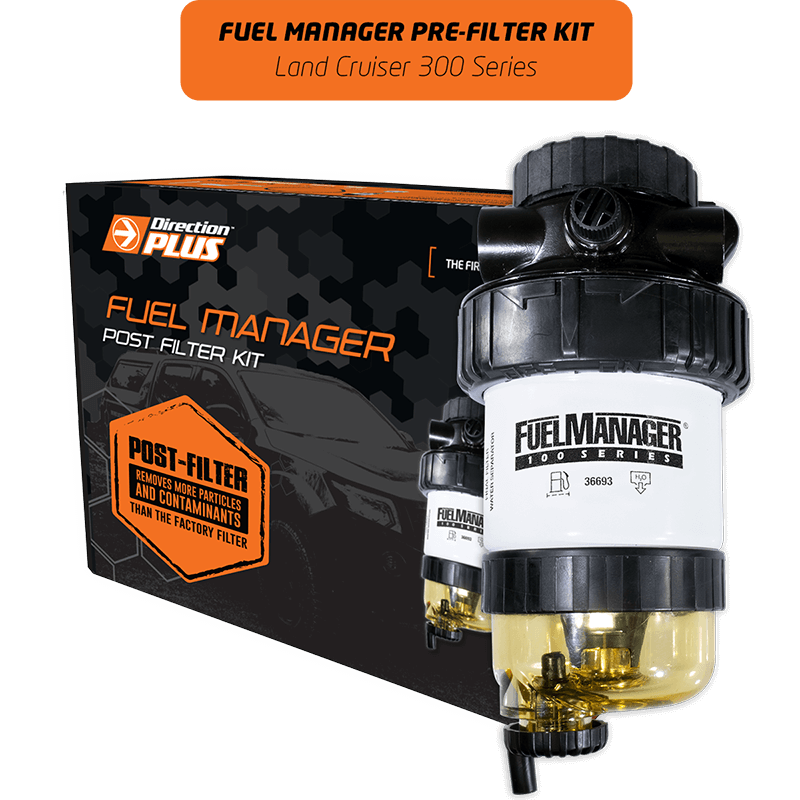Direction-Plus Fuel Manager Post-Filter Kit LandCruiser 300 Series PF635DPK