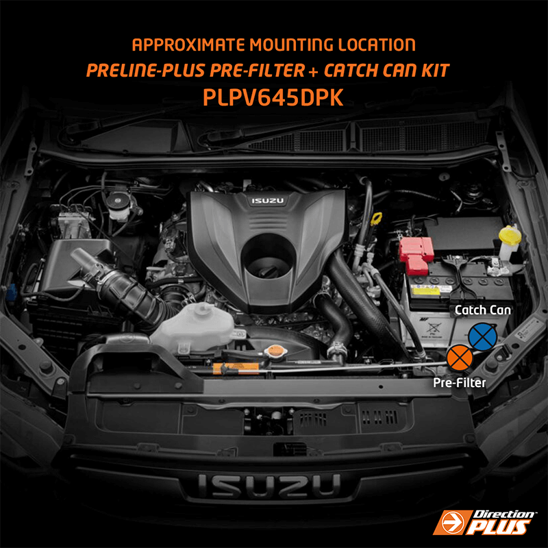 Direction-Plus PreLine-Plus / ProVent Dual Kit D-Max, MU-X / BT-50 2020 - On PLPV645DPK