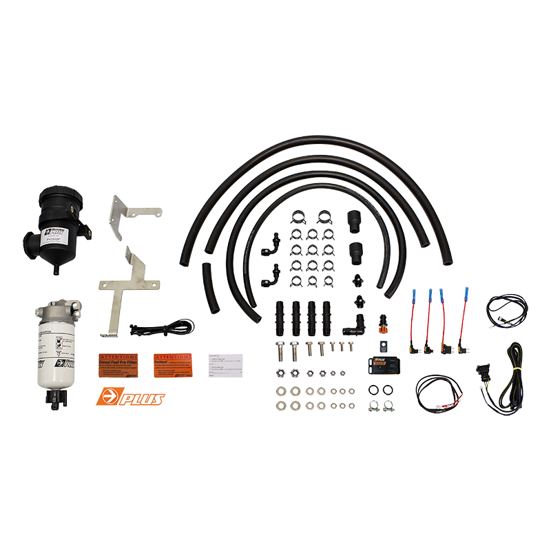 Direction-Plus PreLine-Plus Pre-Filter + ProVent Catch Can Kit Prado 120 Series PLPV660DPK