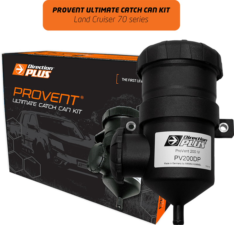 Direction-Plus ProVent Ultimate Catch Can Kit LandCruiser 70 PV648DPK