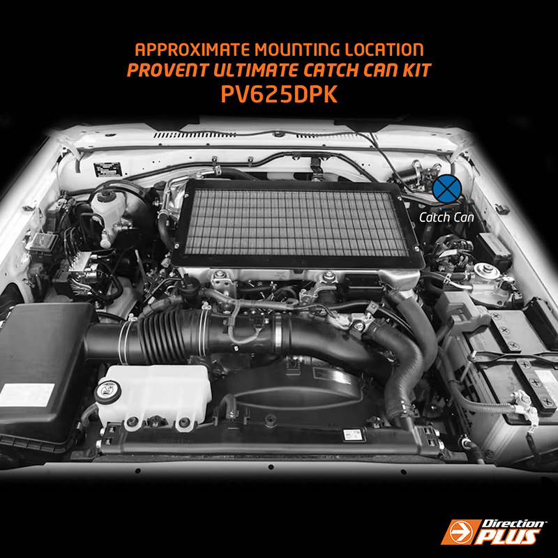 Direction-Plus ProVent Ultimate Catch Can Kit LandCruiser 70 PV625DPK