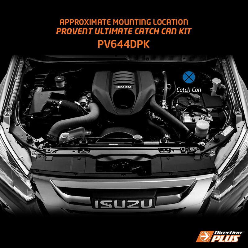 Direction-Plus ProVent Ultimate Catch Can Kit Isuzu D-Max / MU-X PV644DPK