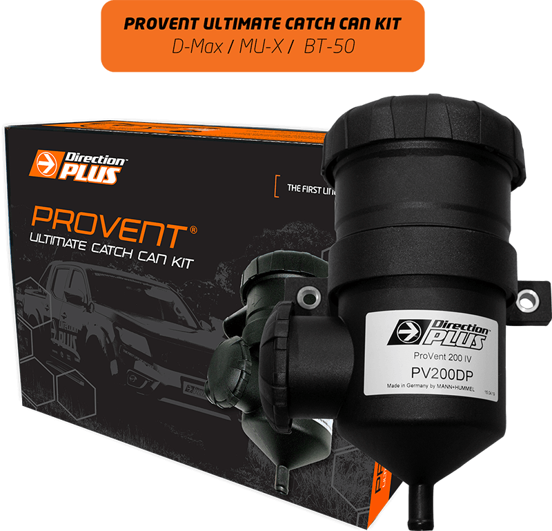 Direction-Plus ProVent Ultimate Catch Can Kit D-Max, MU-X / BT-50 2020 - On PV645DPK