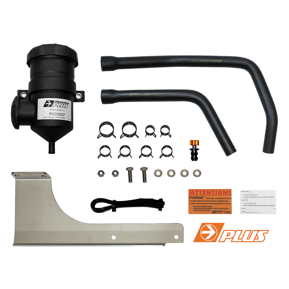 Direction-Plus PreLine-Plus Pre-Filter + ProVent Combo Kit Hilux N80 / Fortuner PLPV628DPC