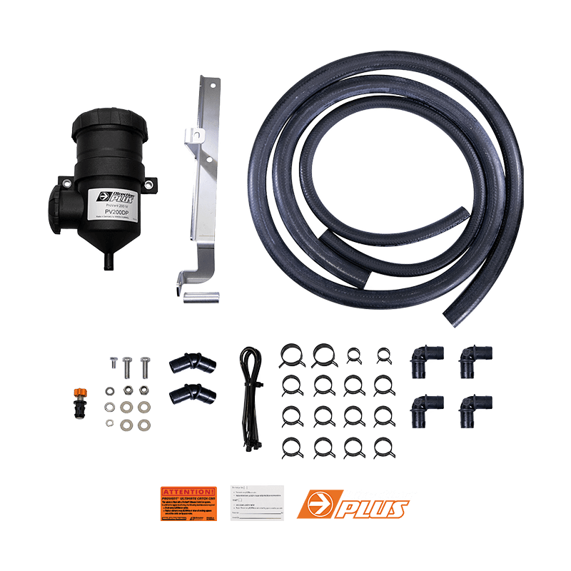Direction-Plus ProVent Ultimate Catch Can Kit Next Gen Ranger / Everest & VW Amarok V6 PV671DPK