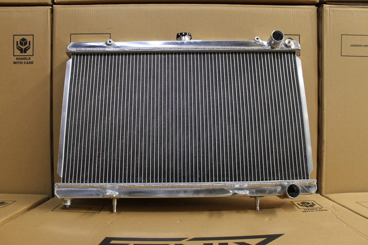 Nissan Silvia S13 CA18DET Full Alloy Performance Radiator & Fan Shroud Kit GEN II