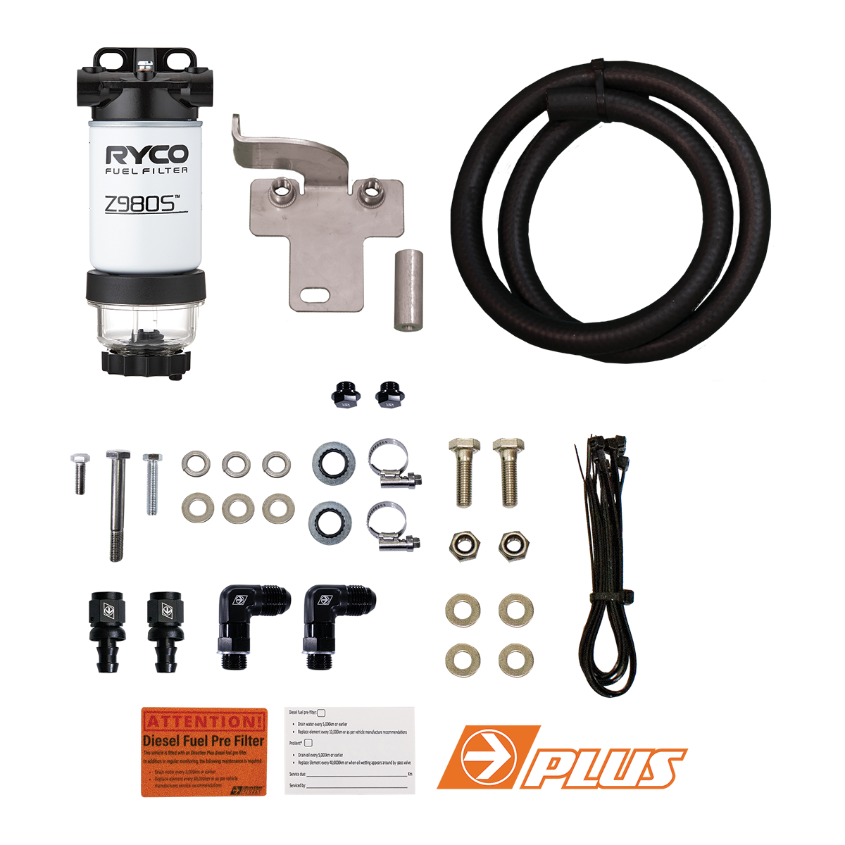 Direction-Plus Ryco Pre-Filter Kit LandCruiser 70 RC625DPK