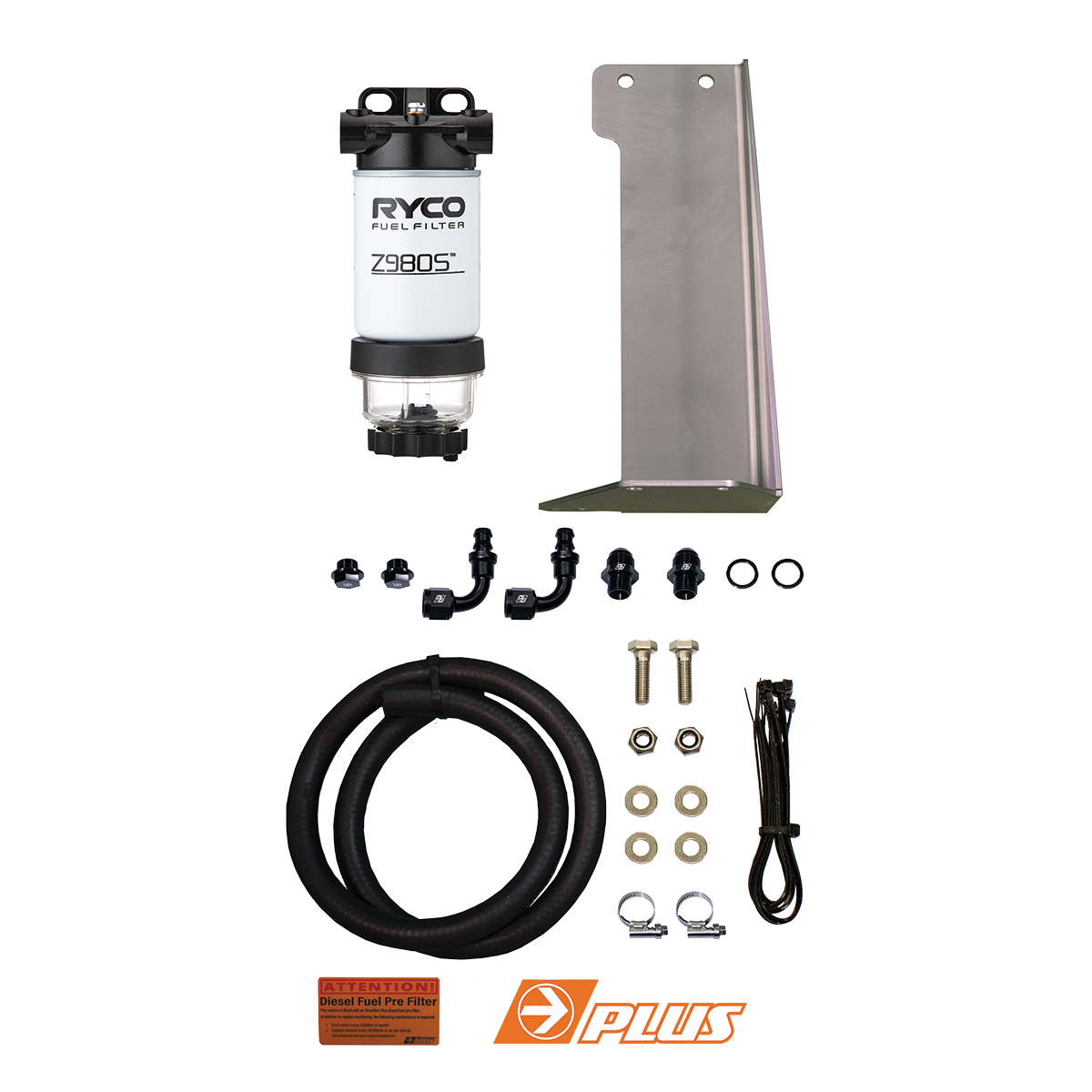 Direction-Plus Ryco Pre-Filter Kit Triton MQ/MR & Pajero Sport RC629DPK