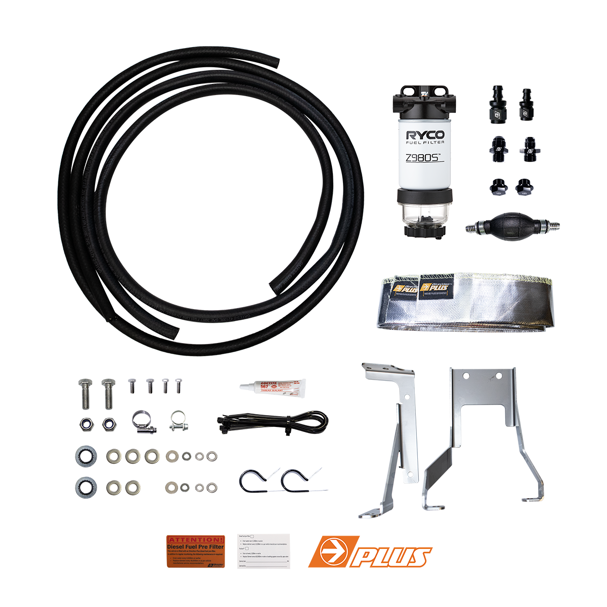 Direction-Plus Ryco Pre-Filter Kit LandCruiser 70 Series RC648DPK