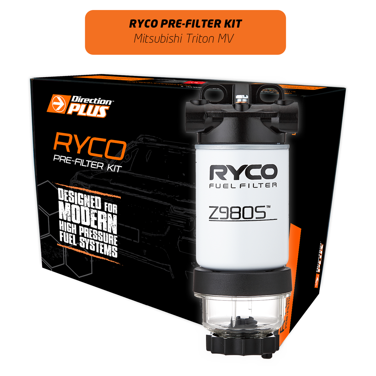 Direction-Plus Ryco Pre-Filter Kit Triton MV RC652DPK