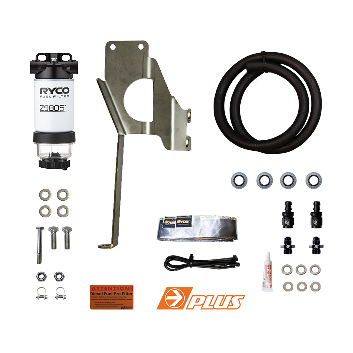 Direction-Plus Ryco Pre-Filter Kit Prado 250 RC668DPK