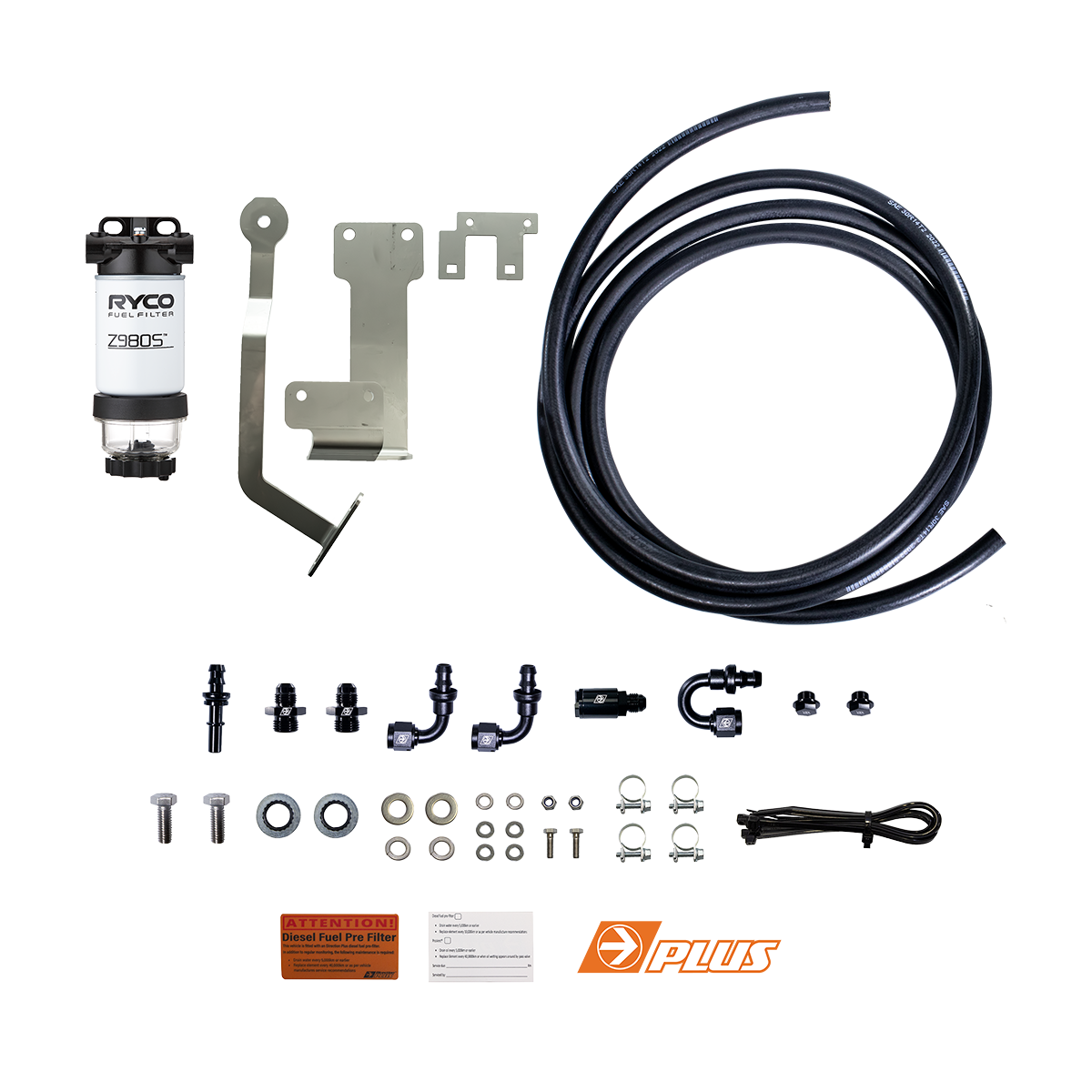 Direction-Plus Ryco Pre-Filter Kit Next-Gen Ranger / Everest 4cyl & 6cyl RC671DPK