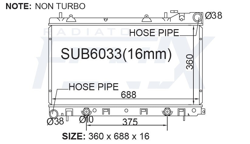 Subaru Forester Radiator