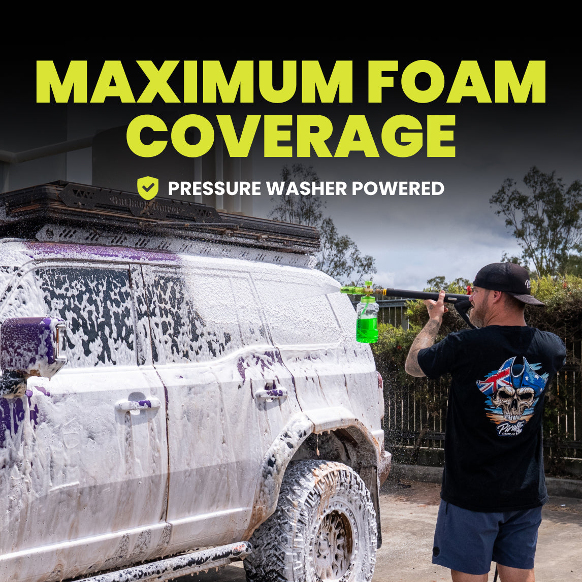 Salt Shift Snow Foam Cannon for Pressure Washers