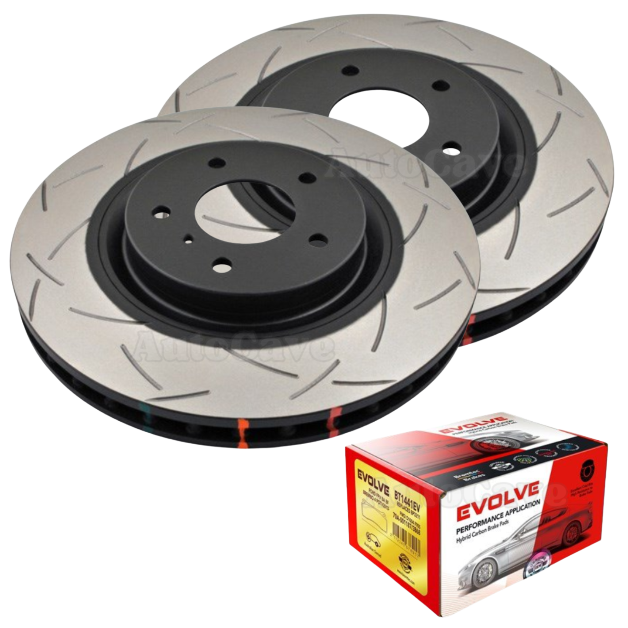 DBA T3 Front Brake Package Nissan 350Z Track 324mm Brembo Caliper Project Mu