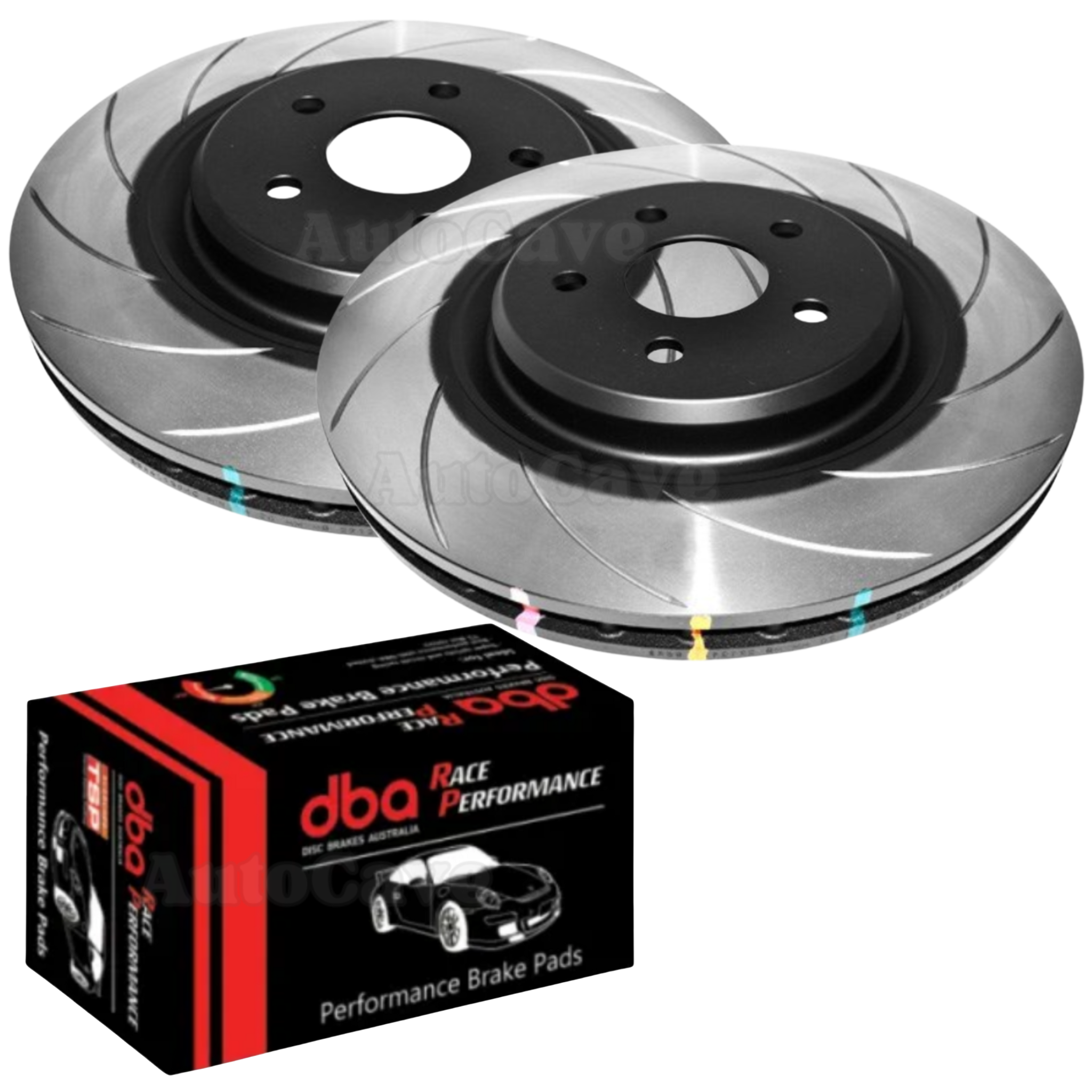 Front Slotted Brake Package HSV AP 4-Pot 365mm DBA T3 Brembo Caliper VE WM GTS Clubsport R8 Maloo Senator Grange