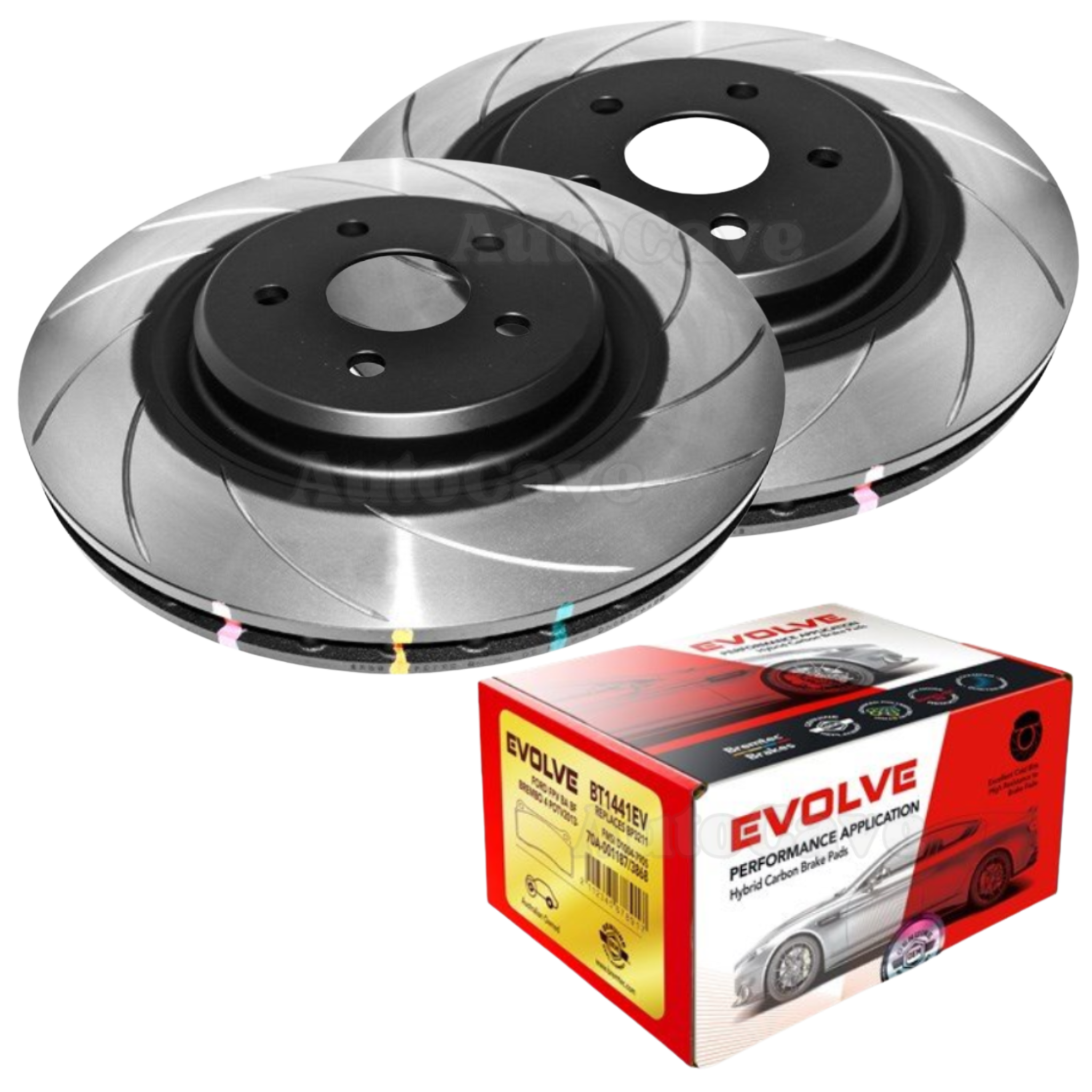 Front Slotted Brake Package HSV AP 4-Pot 365mm DBA T3 Brembo Caliper VE WM GTS Clubsport R8 Maloo Senator Grange