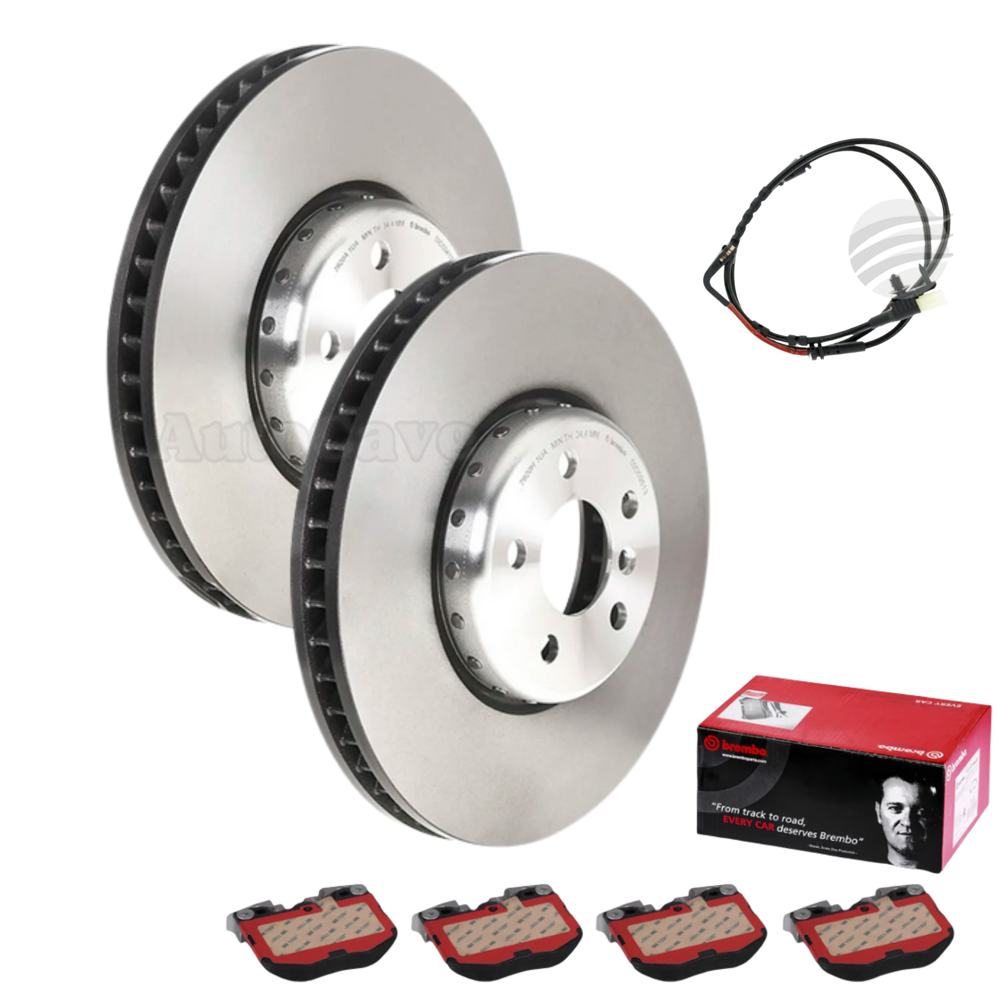 Front Brembo Brake Package 348mm BMW iX 21-25
