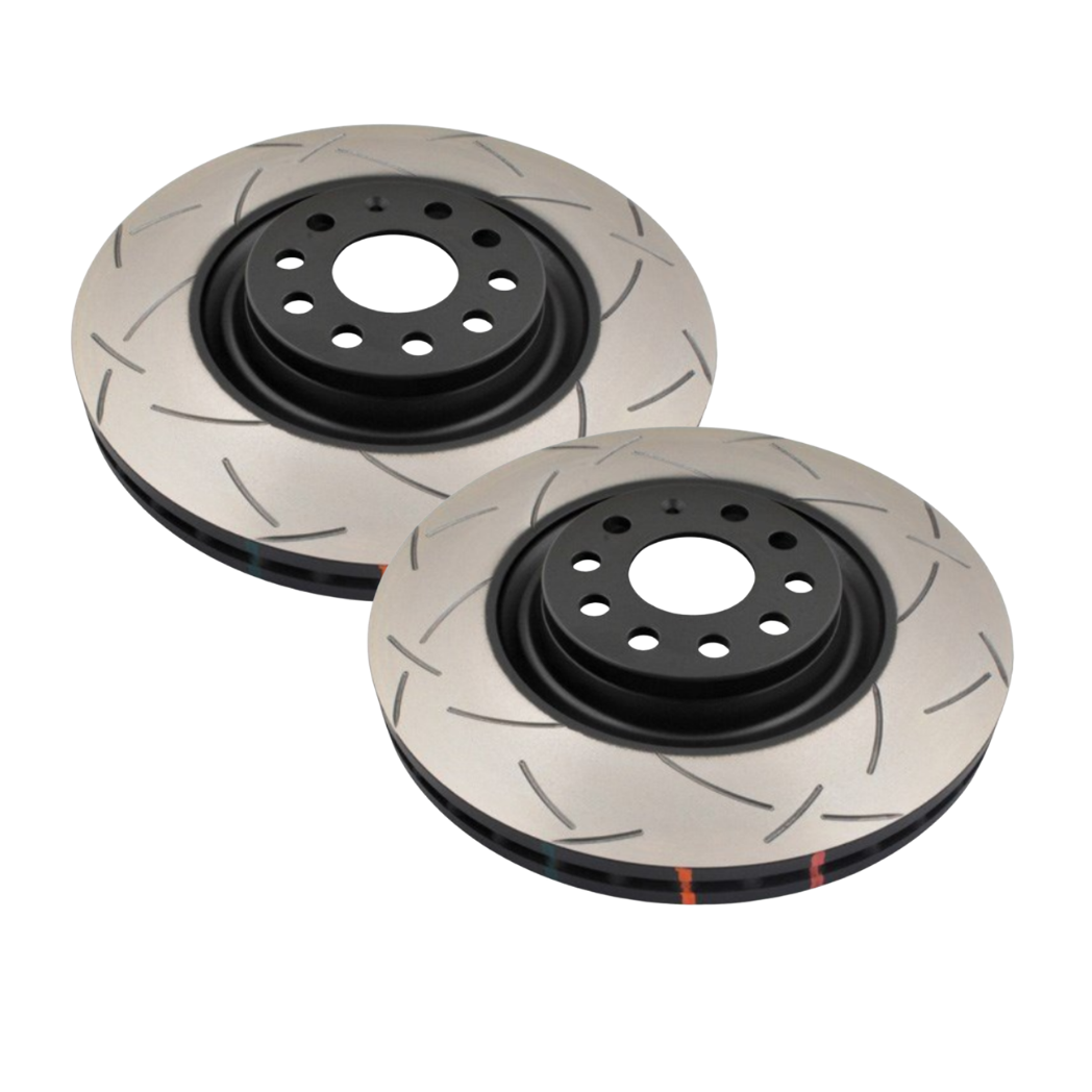 VW Golf R MK7/7.5 Audi S3 8V/8Y DBA T3 4000 Series Front Slotted Rotors Pair 340mm DBA42830S
