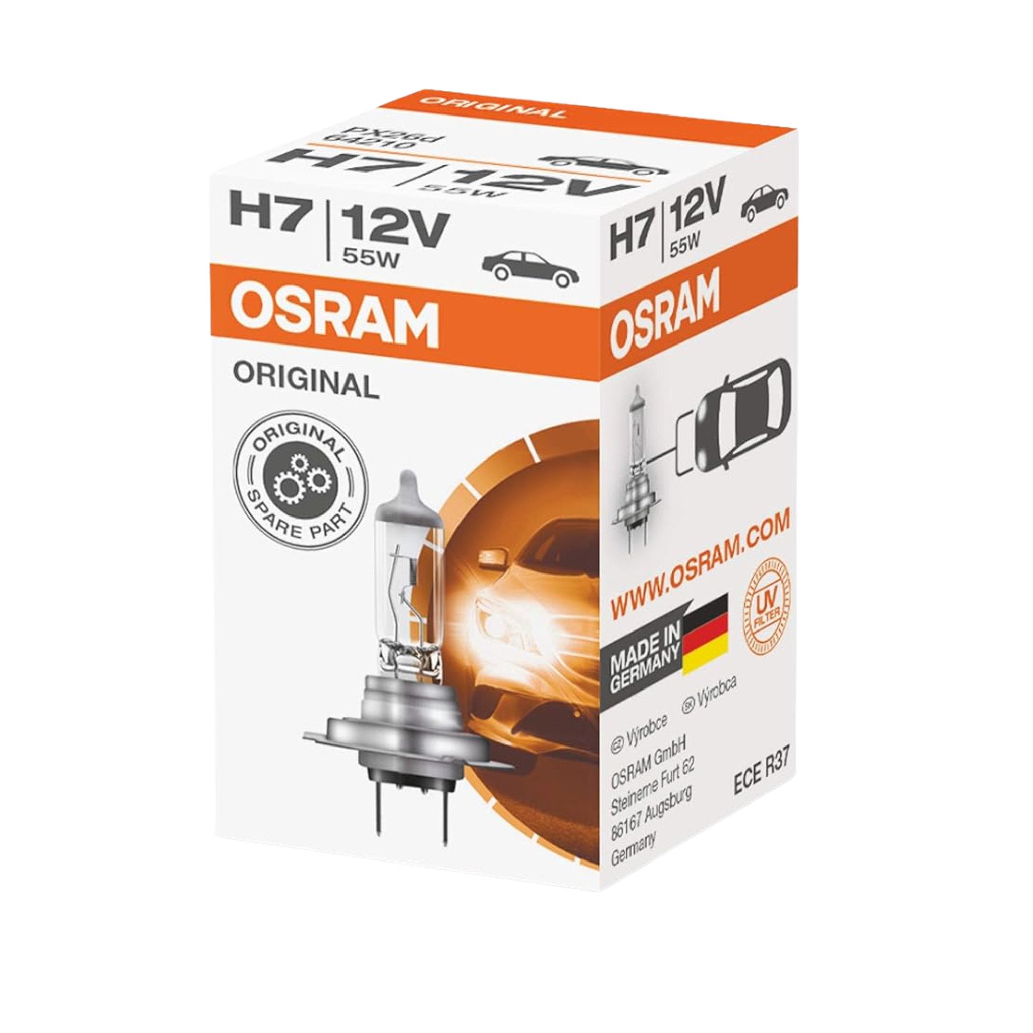 OSRAM H7 64210 Halogen Headlamp