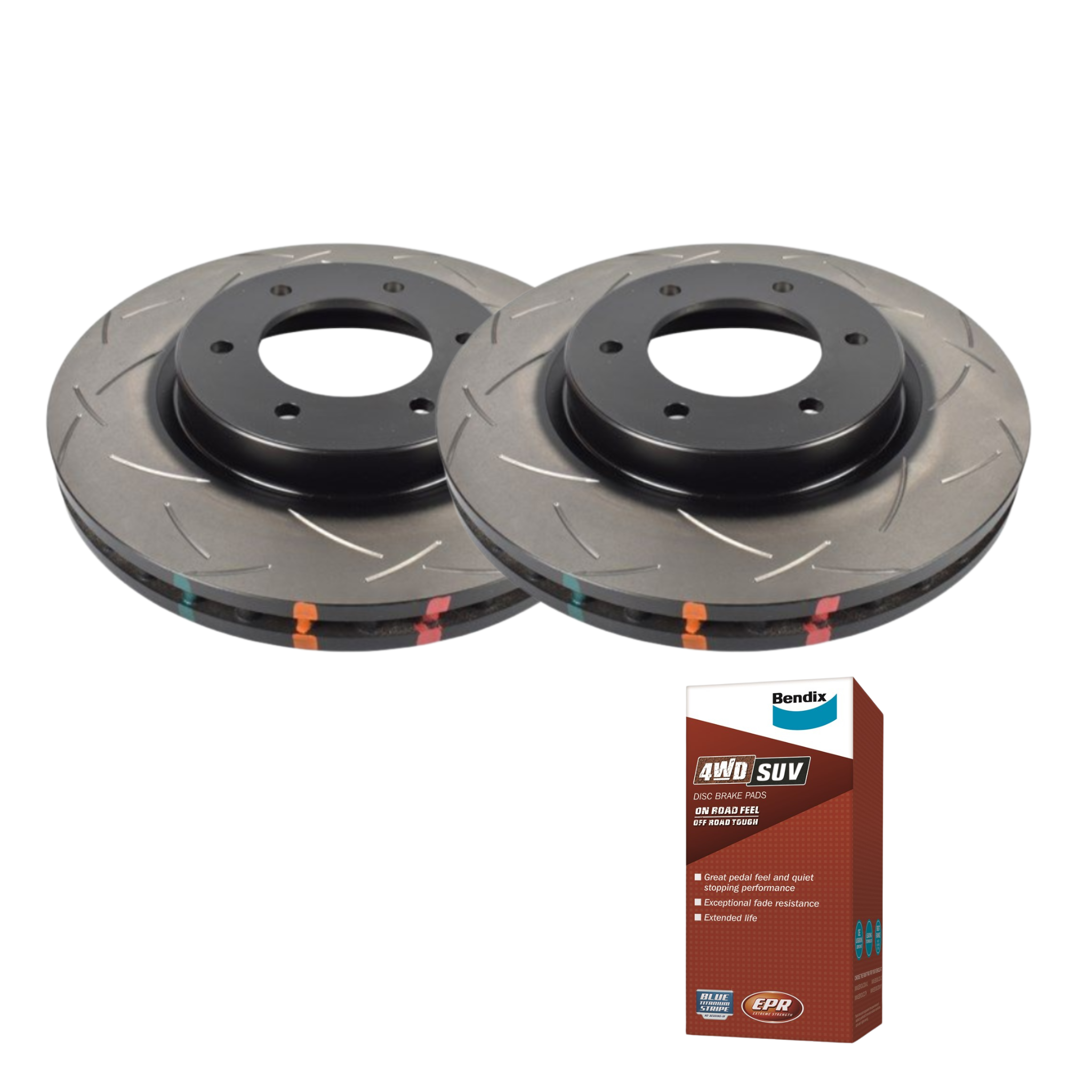 Ford Ranger Wildtrak 2022-2025 Front Brake Package DBA T3 & Bendix 4WD