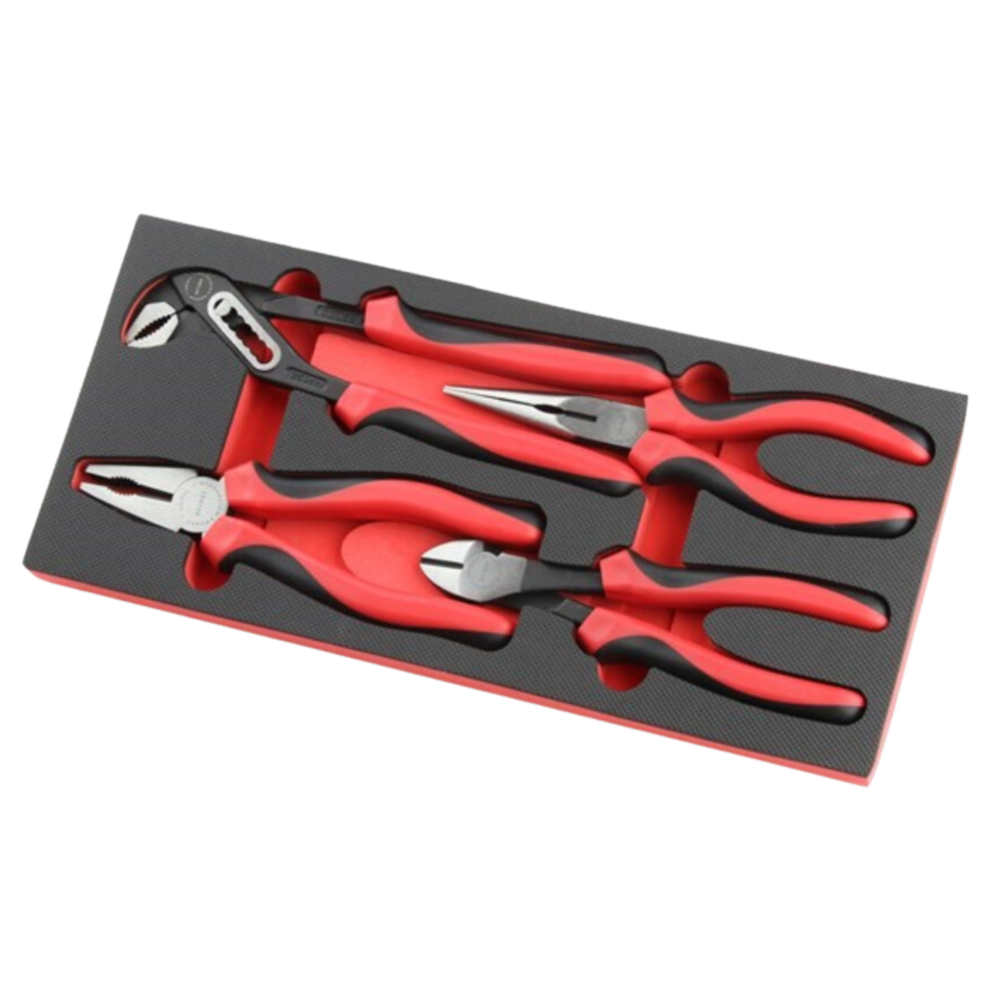 Toledo Plier Set 4pc Foam Tray