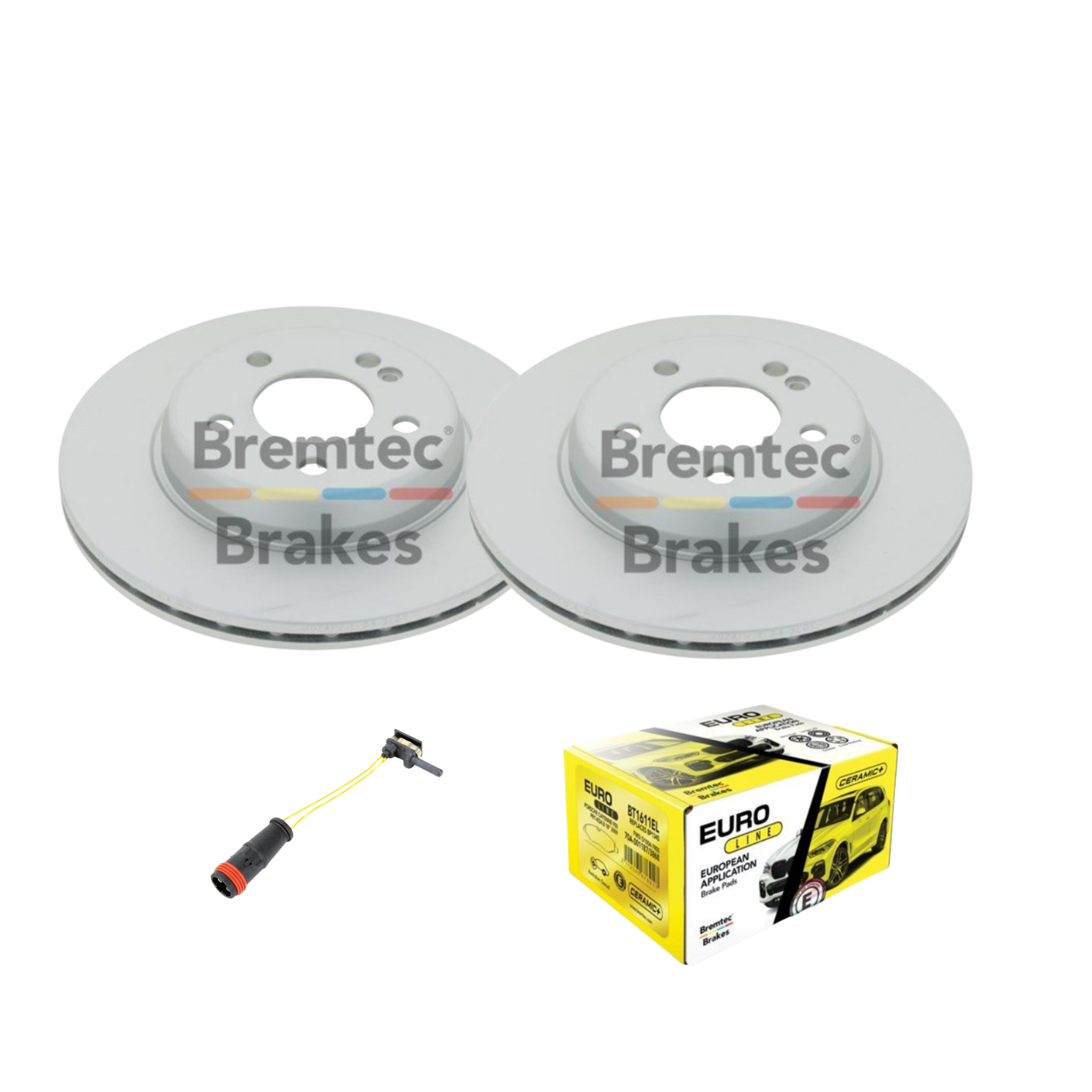 Mercedes-Benz C Class E Class AMG Pack Rear Vented Brake Package 2014-2024