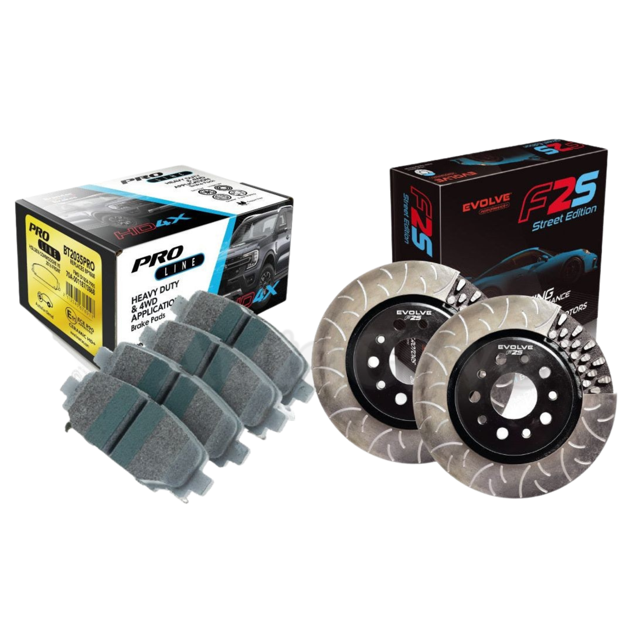 Toyota Hilux 2005-2015 Front Brake Upgrade package 297mm KUN GUN Hilux