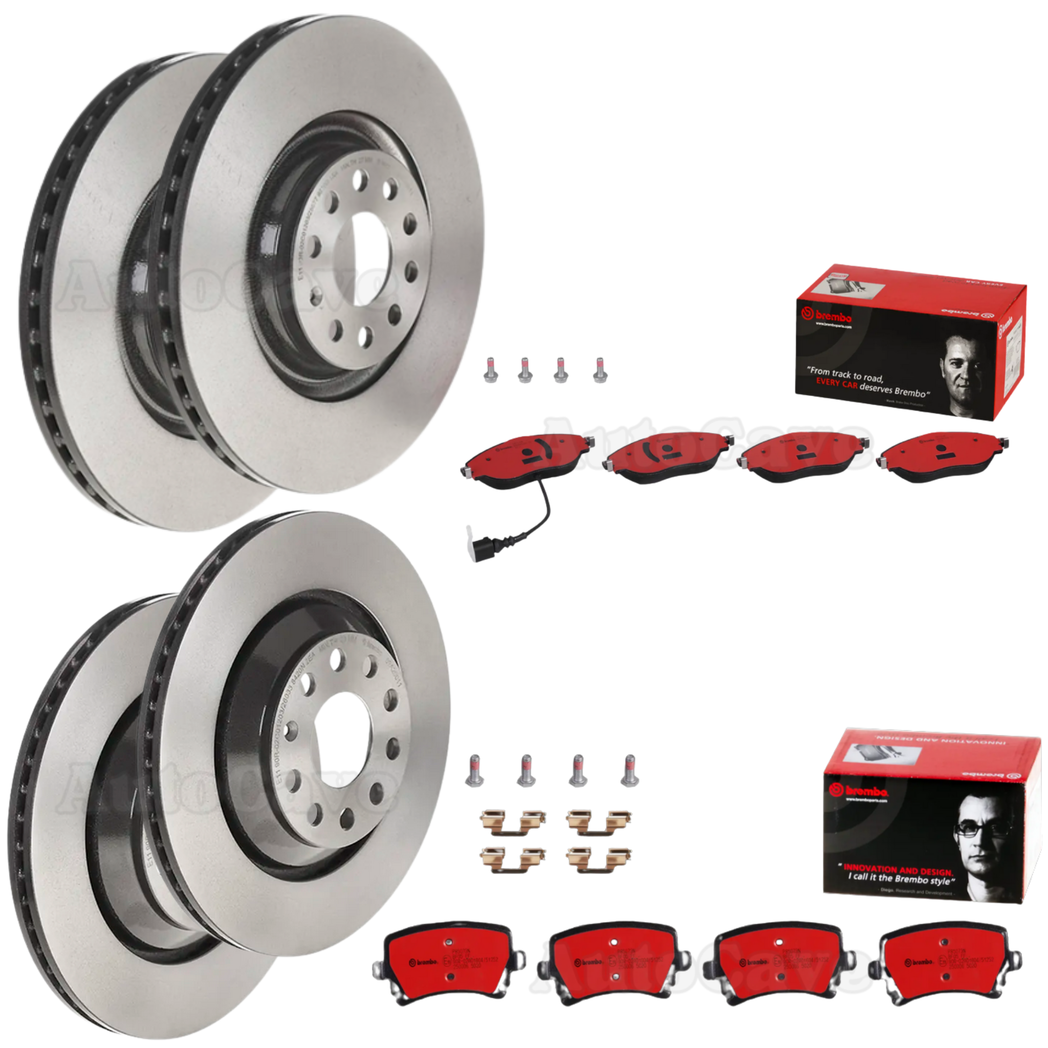 Front+Rear Brembo Brake Package Skoda Octavia RS 13-20