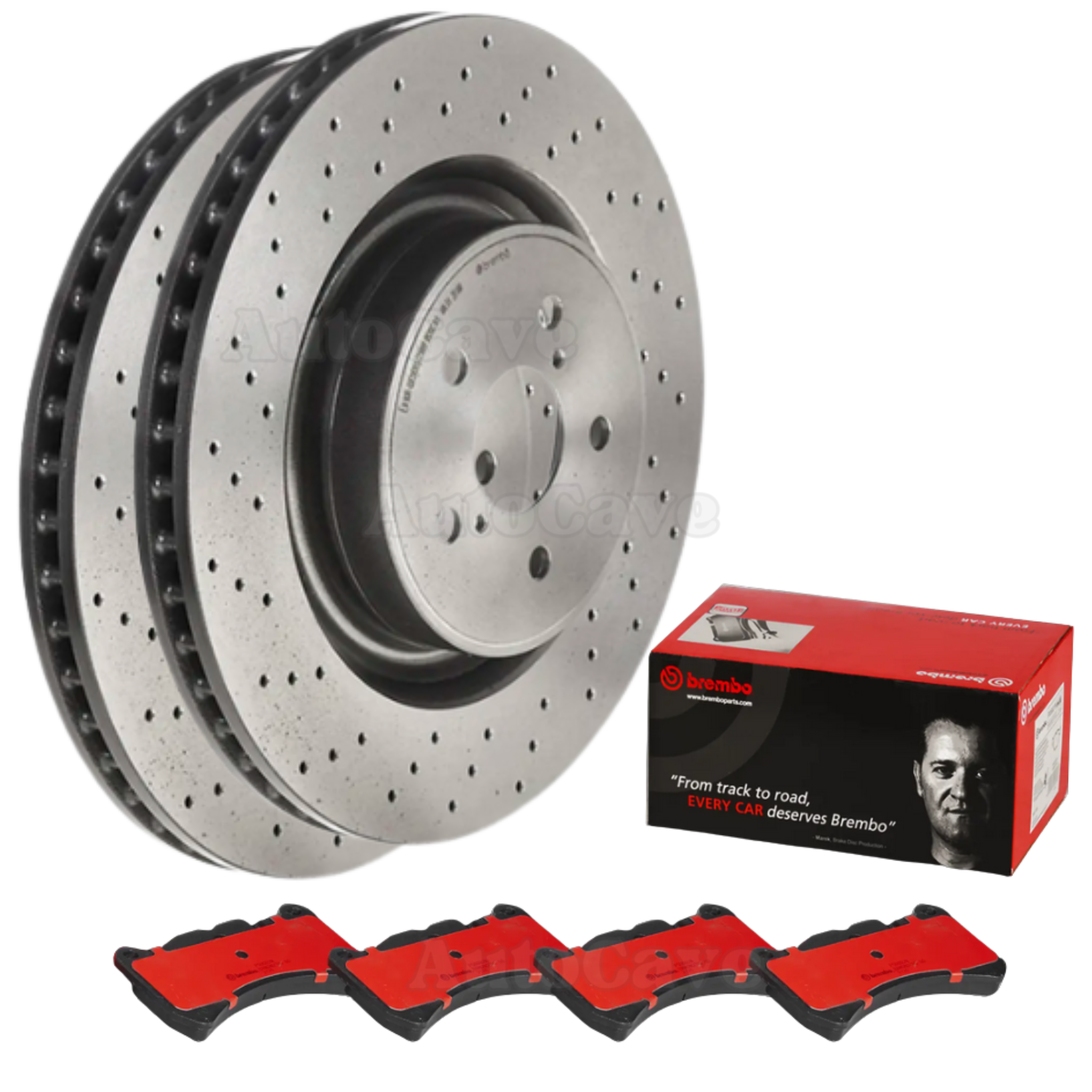 Lexus ISF Front Brembo Drilled Brake Package