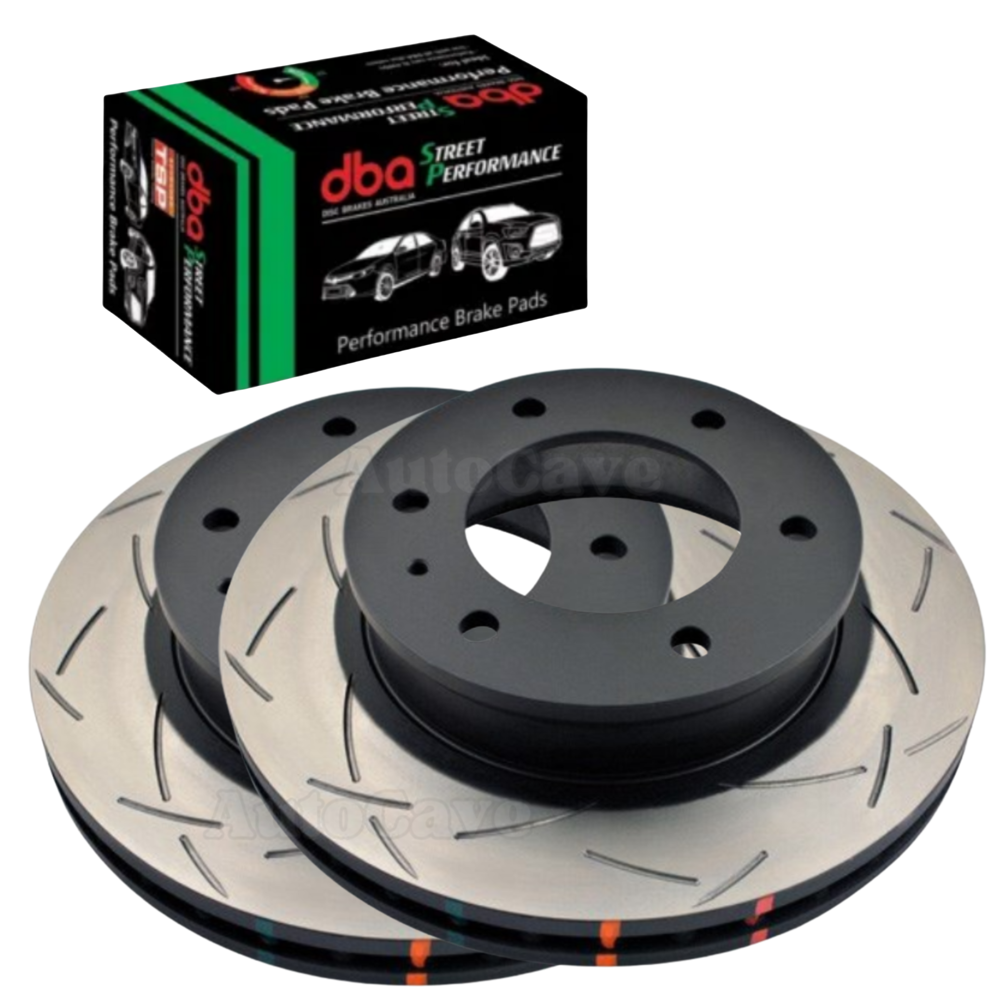 Ford Ranger PJ/PK 07-11 3L Front Slotted Brake Package DBA T3