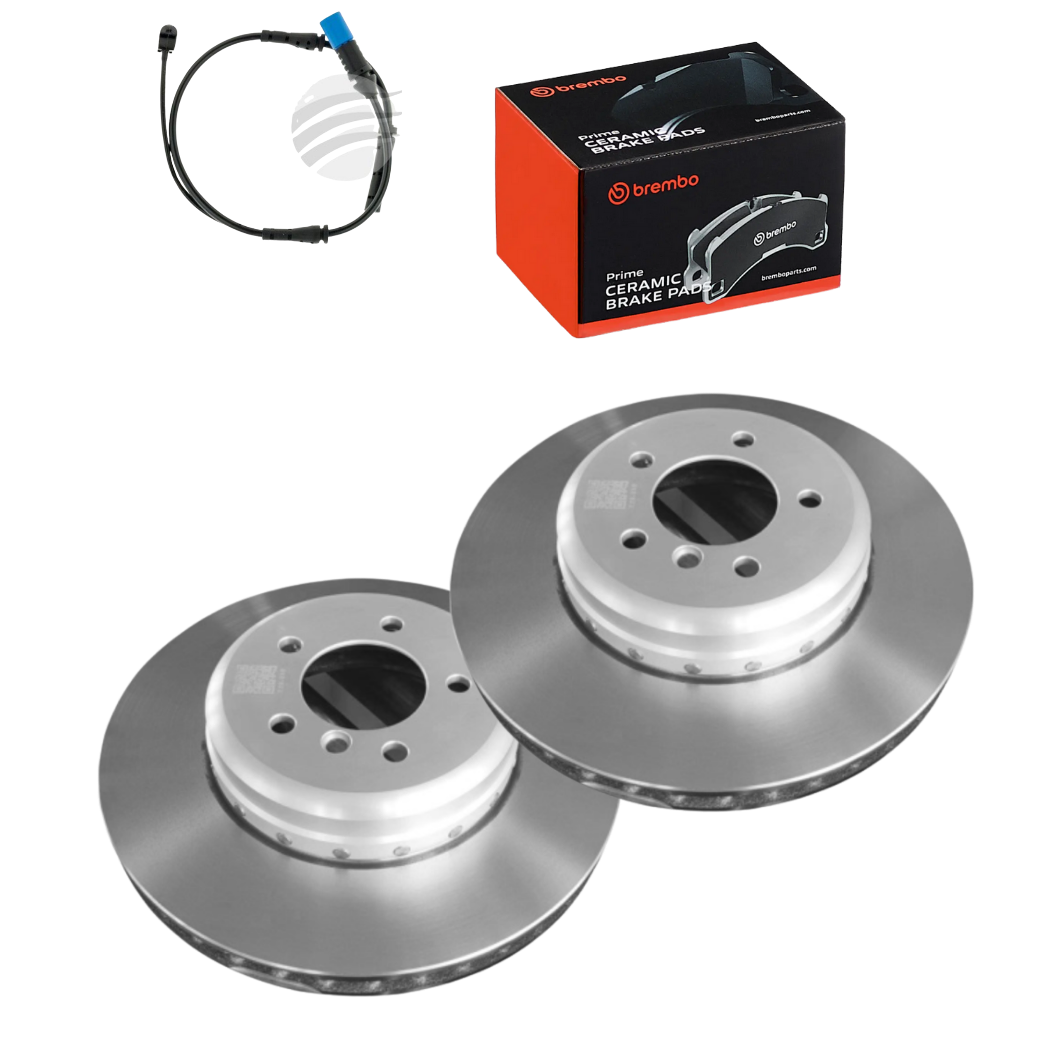 BMW X5 X6 X7 2018 Front Brake Package Bremtec Brembo Bi-Metal 374mm