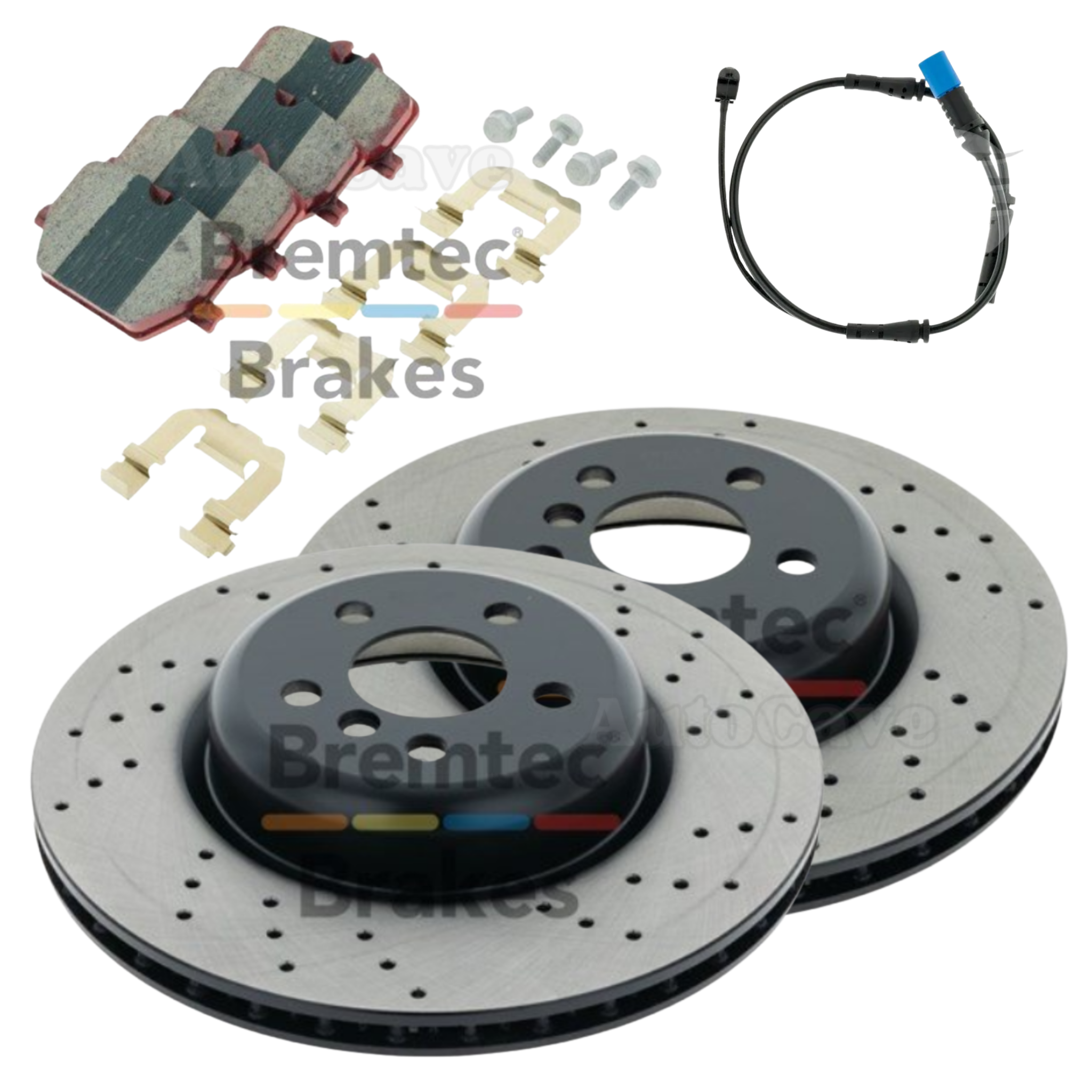 BMW M340I G20 2019+ Rear Brake Package Drilled