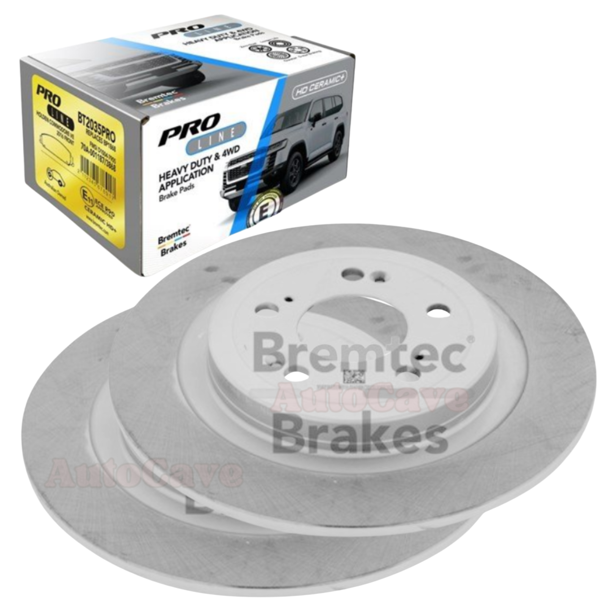 Rear Brake Package Haval H6 2021+ (suit Electric Handbrake)
