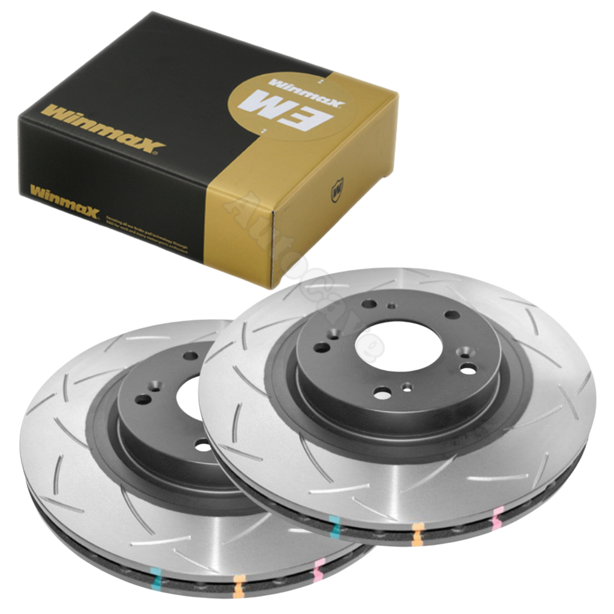 Front Street+Track Brake Package FN2 Honda Civic Type R Winmax
